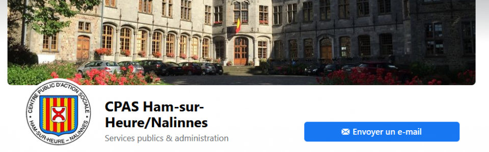 Commune de Ham-sur-Heure-Nalinnes | Le CPAS de Ham-sur-Heure-Nalinnes se dote d'une page Facebook pour soigner sa communication vers le citoyen